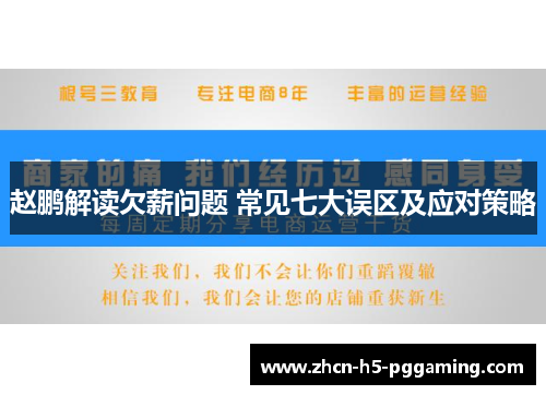 赵鹏解读欠薪问题 常见七大误区及应对策略
