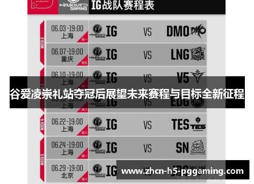 谷爱凌崇礼站夺冠后展望未来赛程与目标全新征程